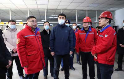 市委副書記、市長李兵蒞臨寶泰隆開展“兩會”前安全生產(chǎn)檢查